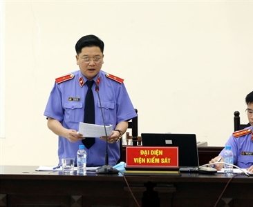 Viện KSND thành phố Hà Nội giữ quyền công tố, kiểm sát phiên tòa vụ án Buôn...